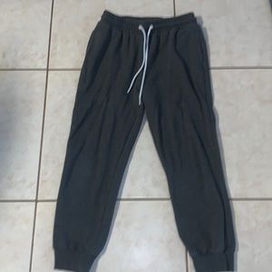Gray joggers
